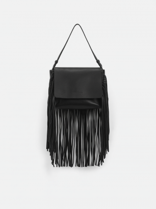 Leather Fringed Bag – OSIRIS