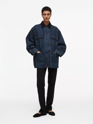 Oversized Denim Jacket – LUXUS