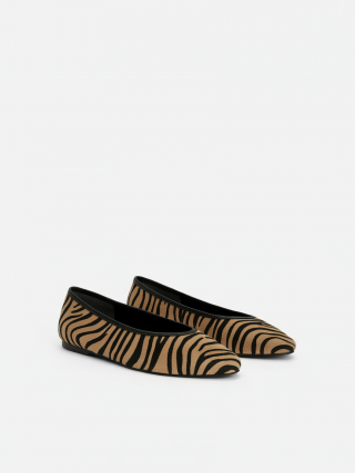 Ballet Flats with Hair Finish – Zebra | OSIRIS