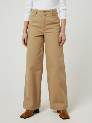Cropped Cotton Pants – LUXUS