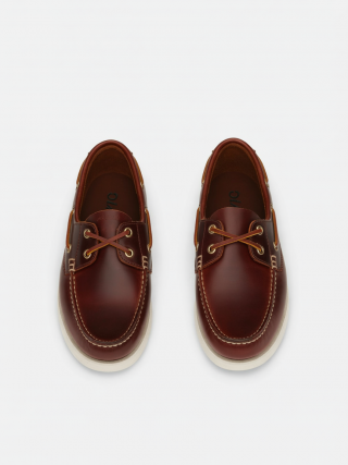 Waxed Boat Shoes – Brown | OSIRIS